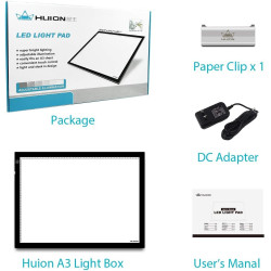 Podświetlana deska kreślarska A3