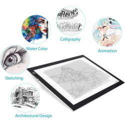 Podświetlana deska kreślarska A3