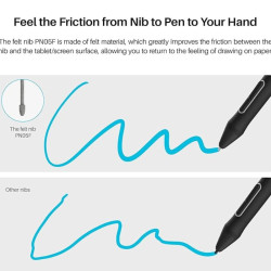 Końcówki filcowe  HUION PN05F