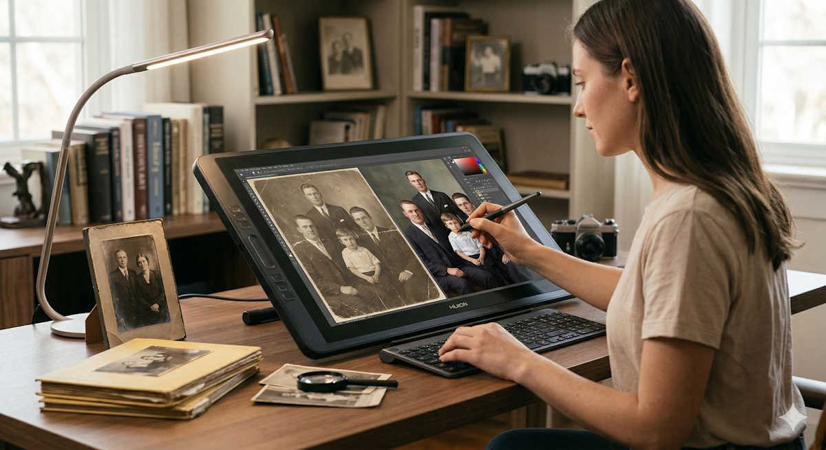 Rekonstrukcja i koloryzacja starych zdjęć